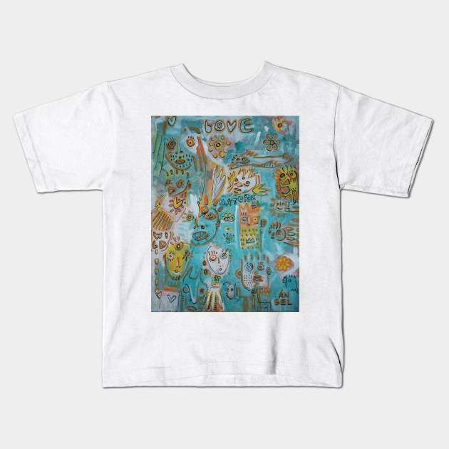 nature Kids T-Shirt by Angel Rivas